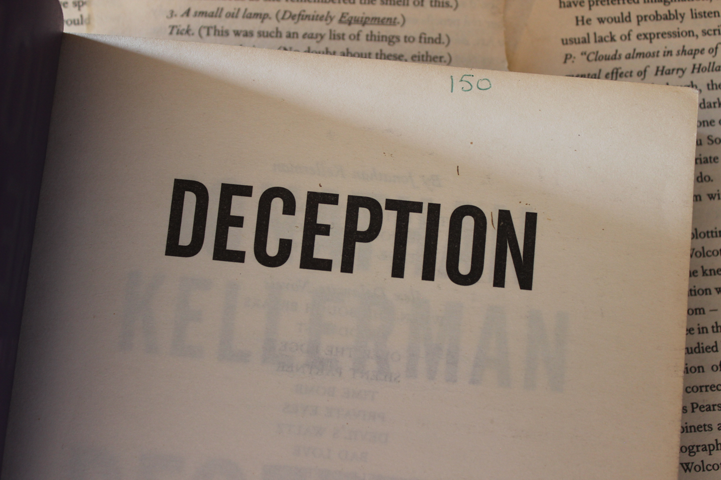 Deception - Jonathan Kellerman