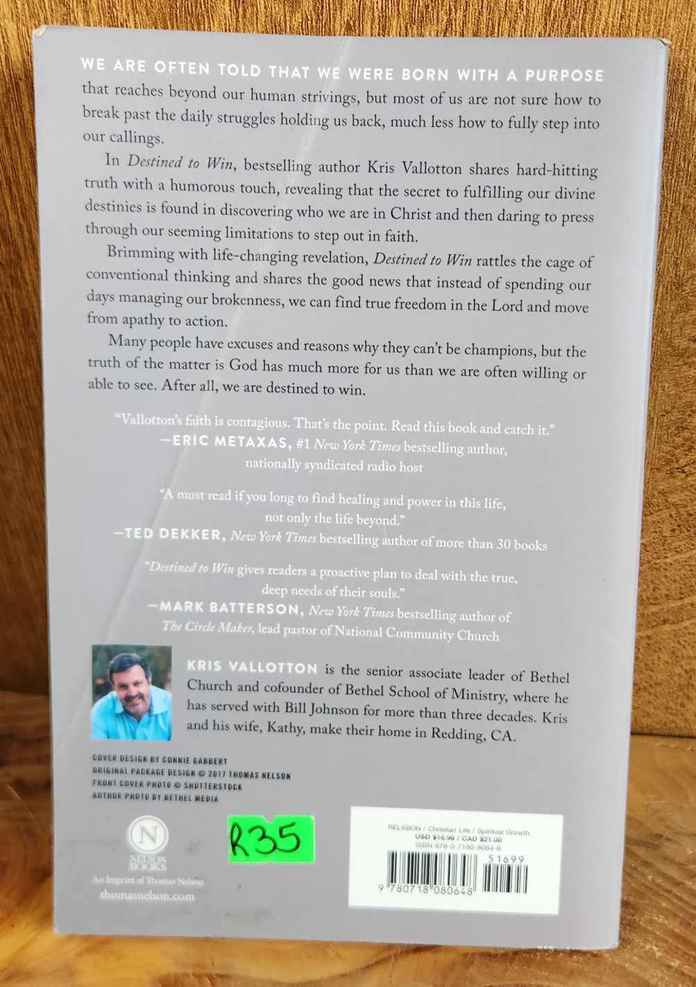 Destined to win - Kris Vallotton