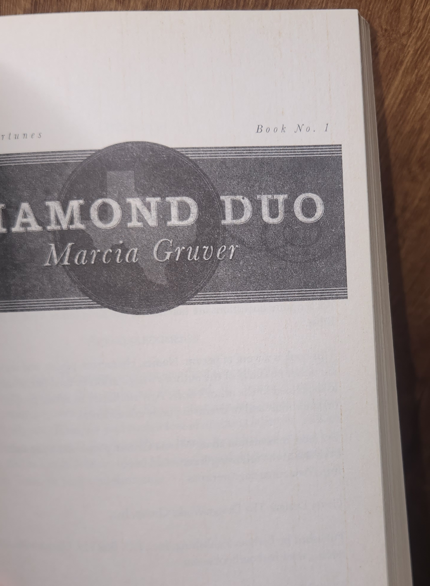 Diamond Duo - Marcia Gruver