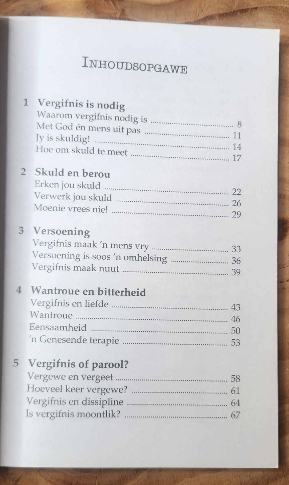 Die vreugde van Vergifnis - Johan Smit