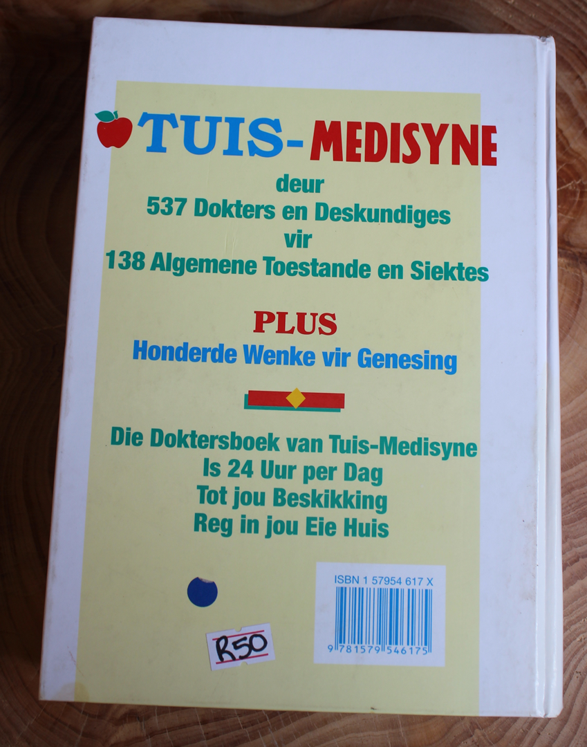 Die doktersboek van tuis medisyne