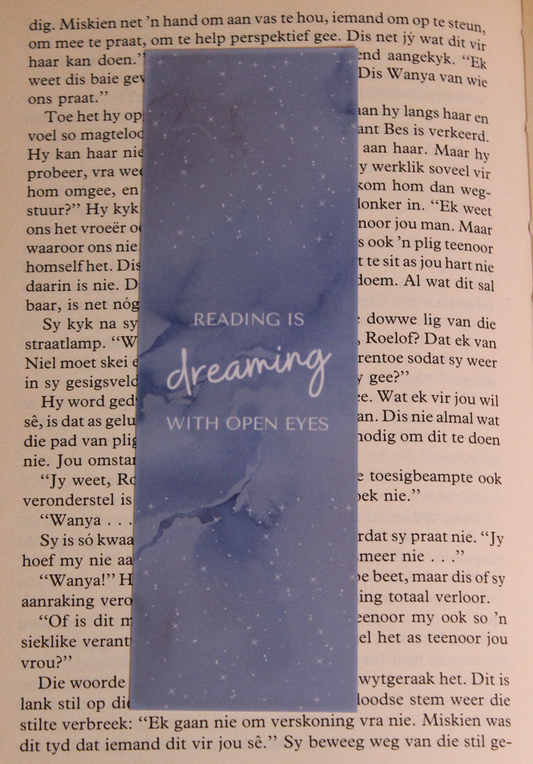 Laminated bookmark 7