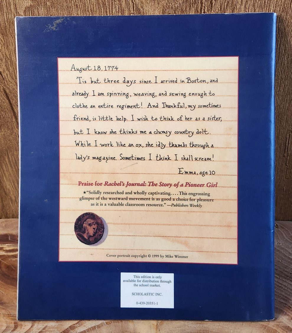 Emma's Journal - The story of colonial