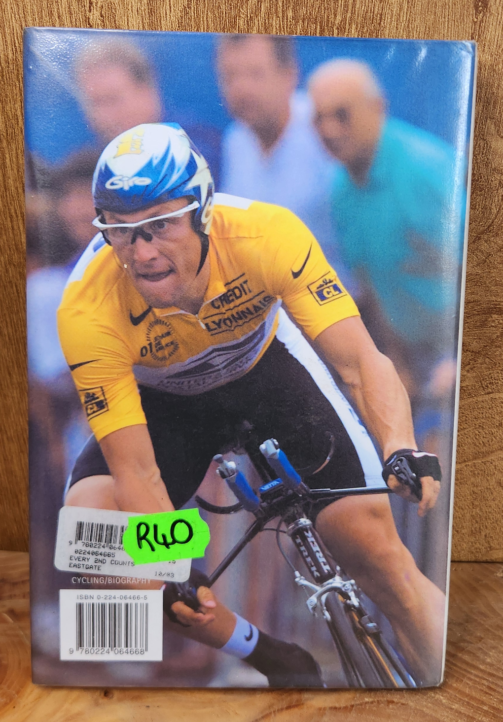 Every second counts, Lance Armstrong