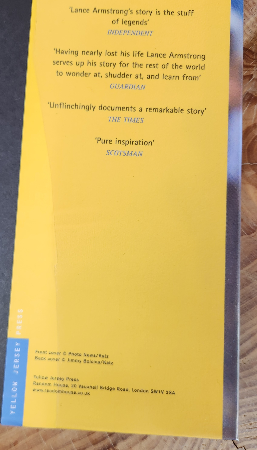 Every second counts, Lance Armstrong