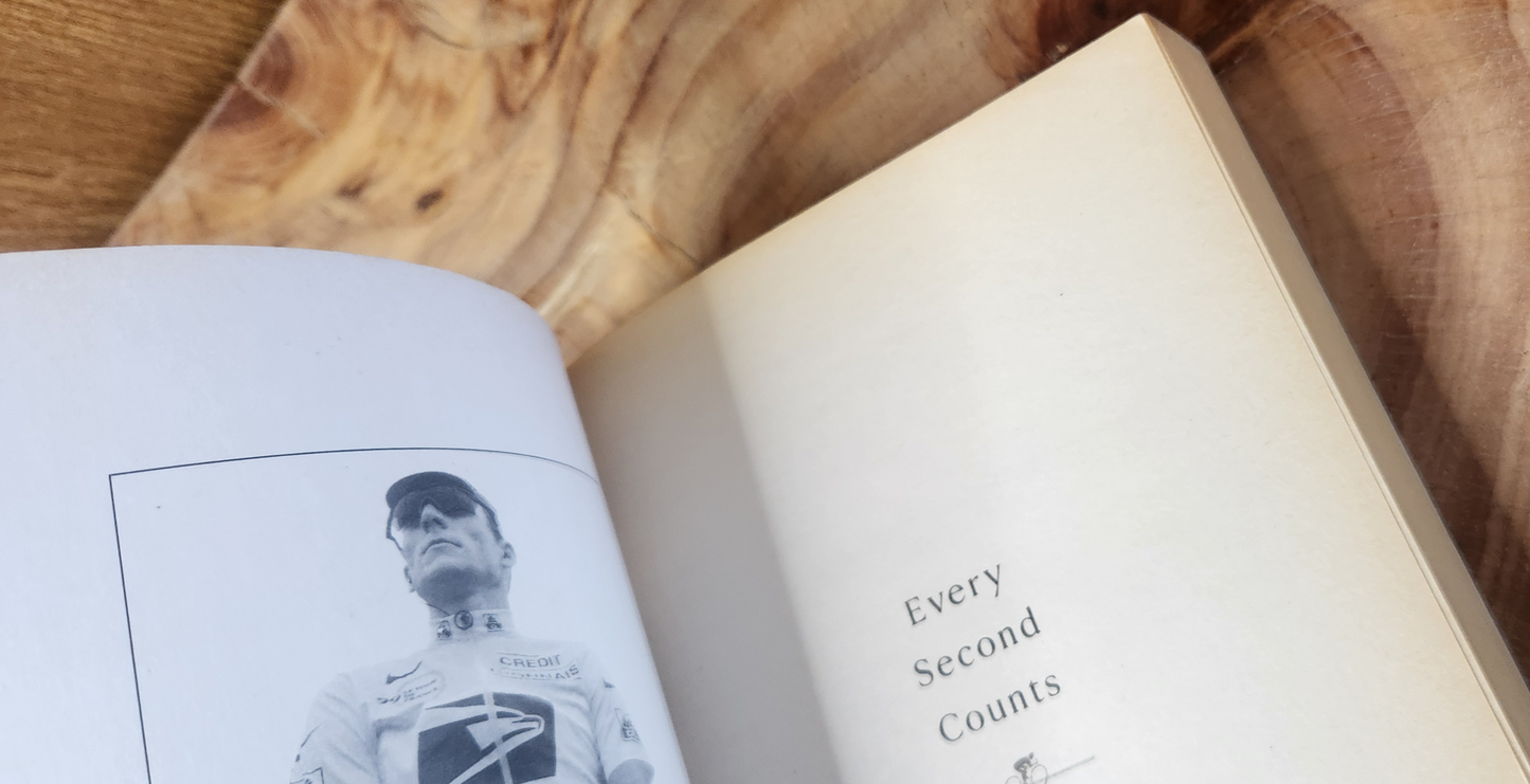 Every second counts, Lance Armstrong