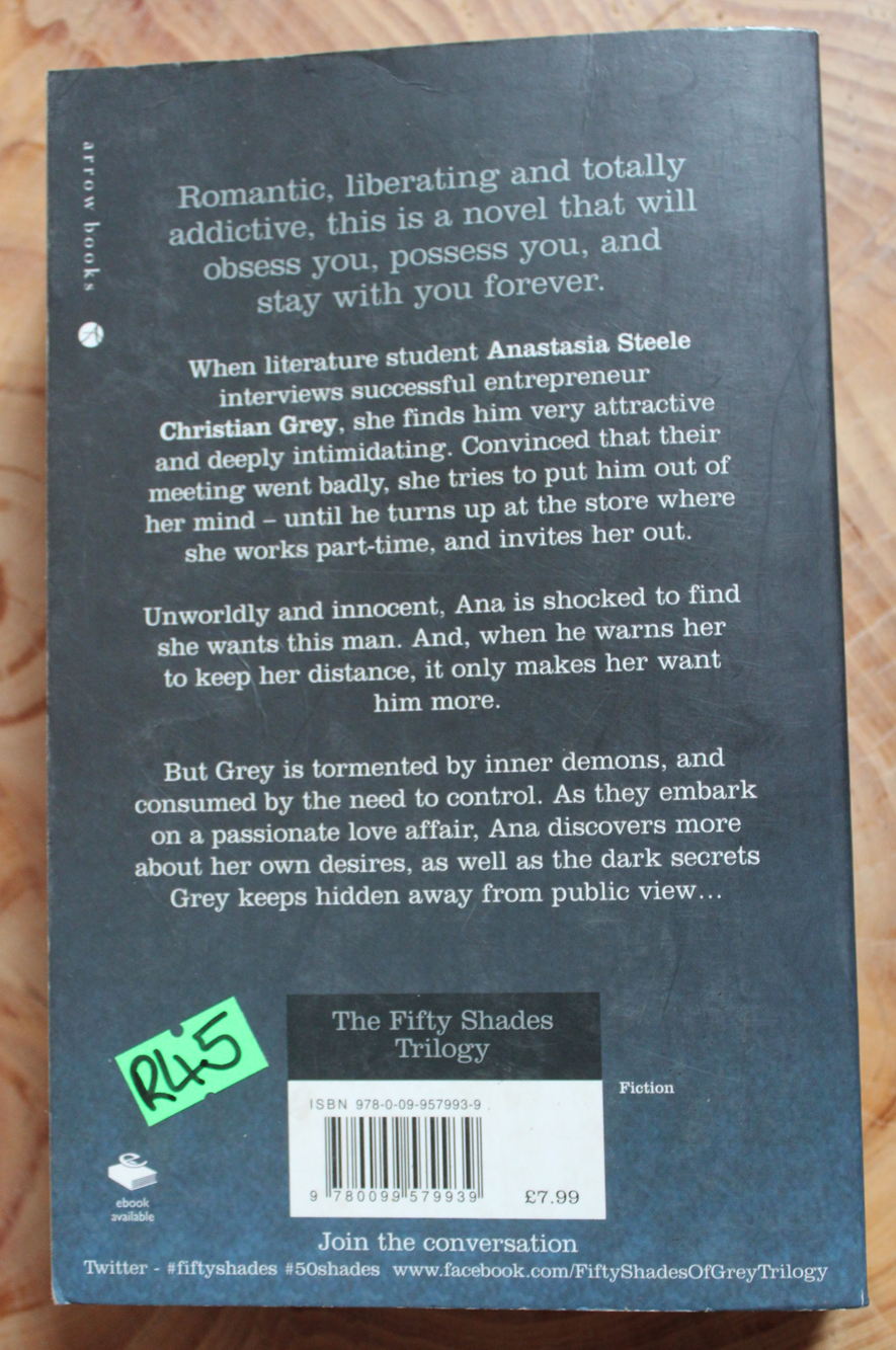Fifty shades of grey - EL James