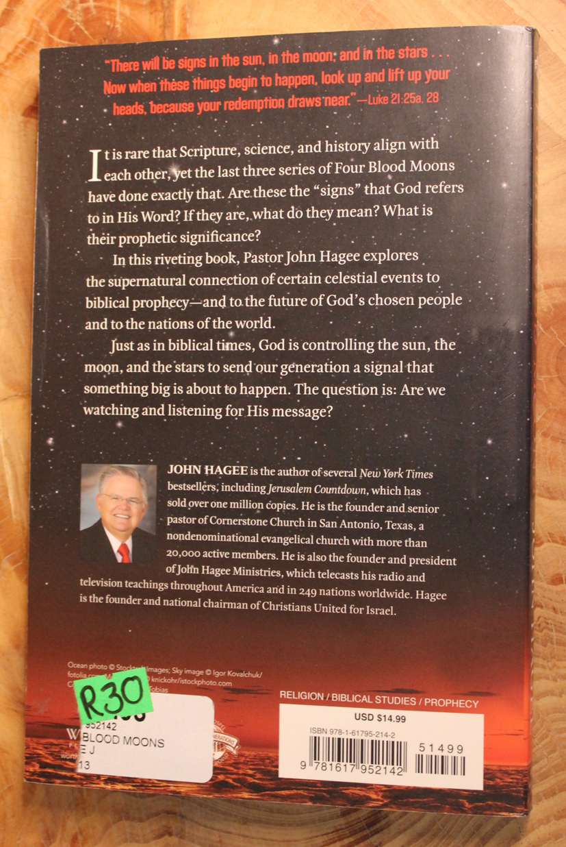 Four blood moons - John Hagee