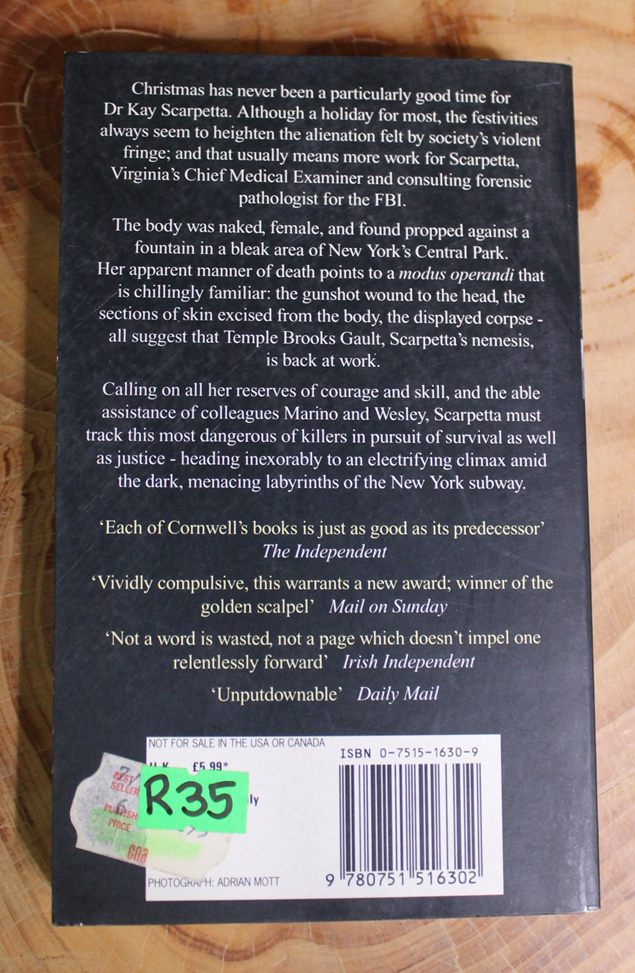 From potter's field - Patricia Cornwell