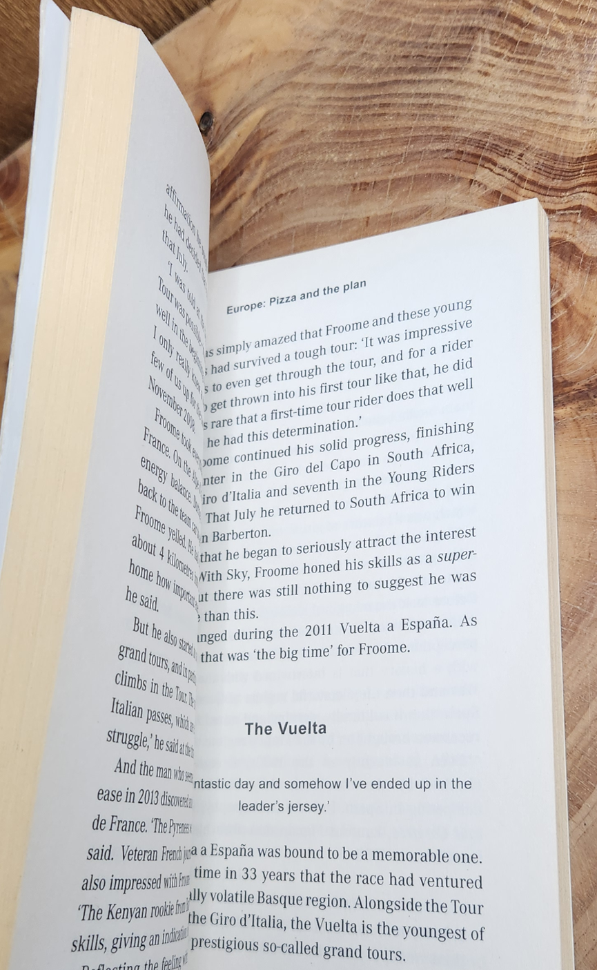 Froome, The ride of his life - Michael Vlismas