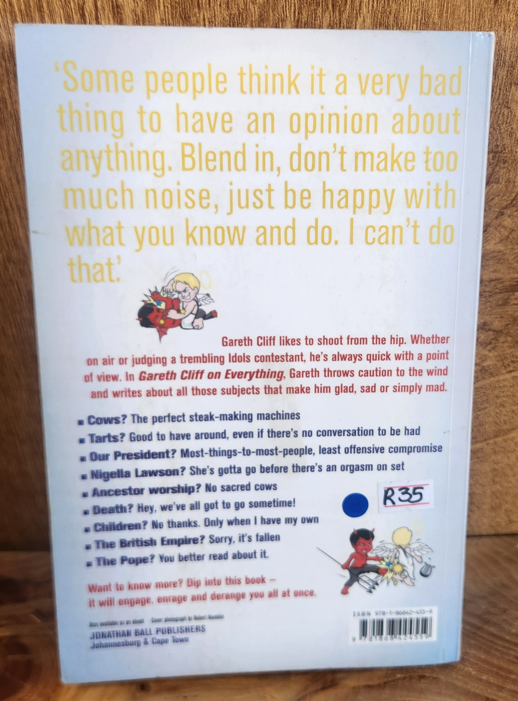 Gareth Cliff on Everything