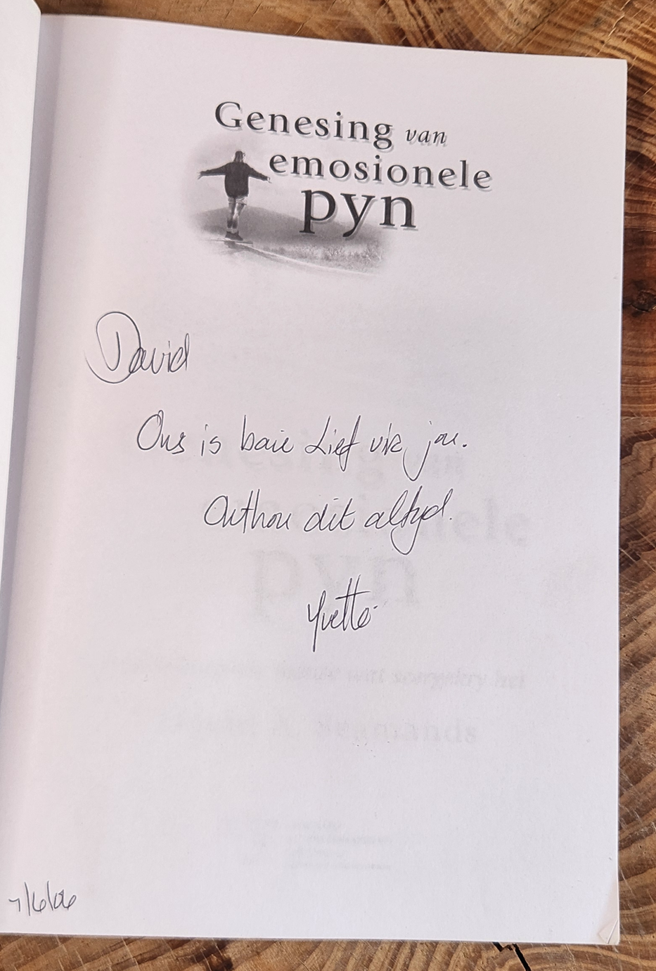 Genesing van Emosionele Pyn - David. A Seamands