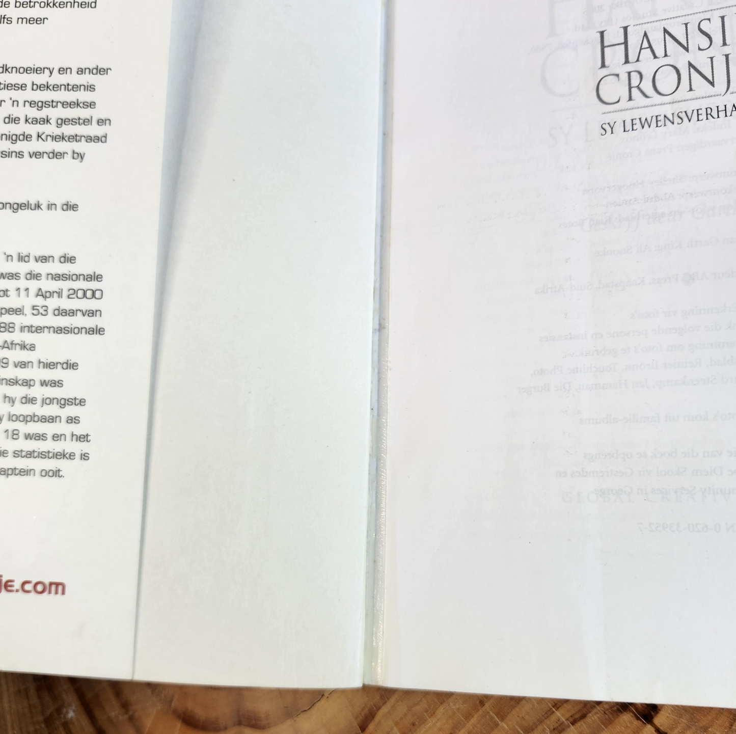 Hansie Cronje - Garth King