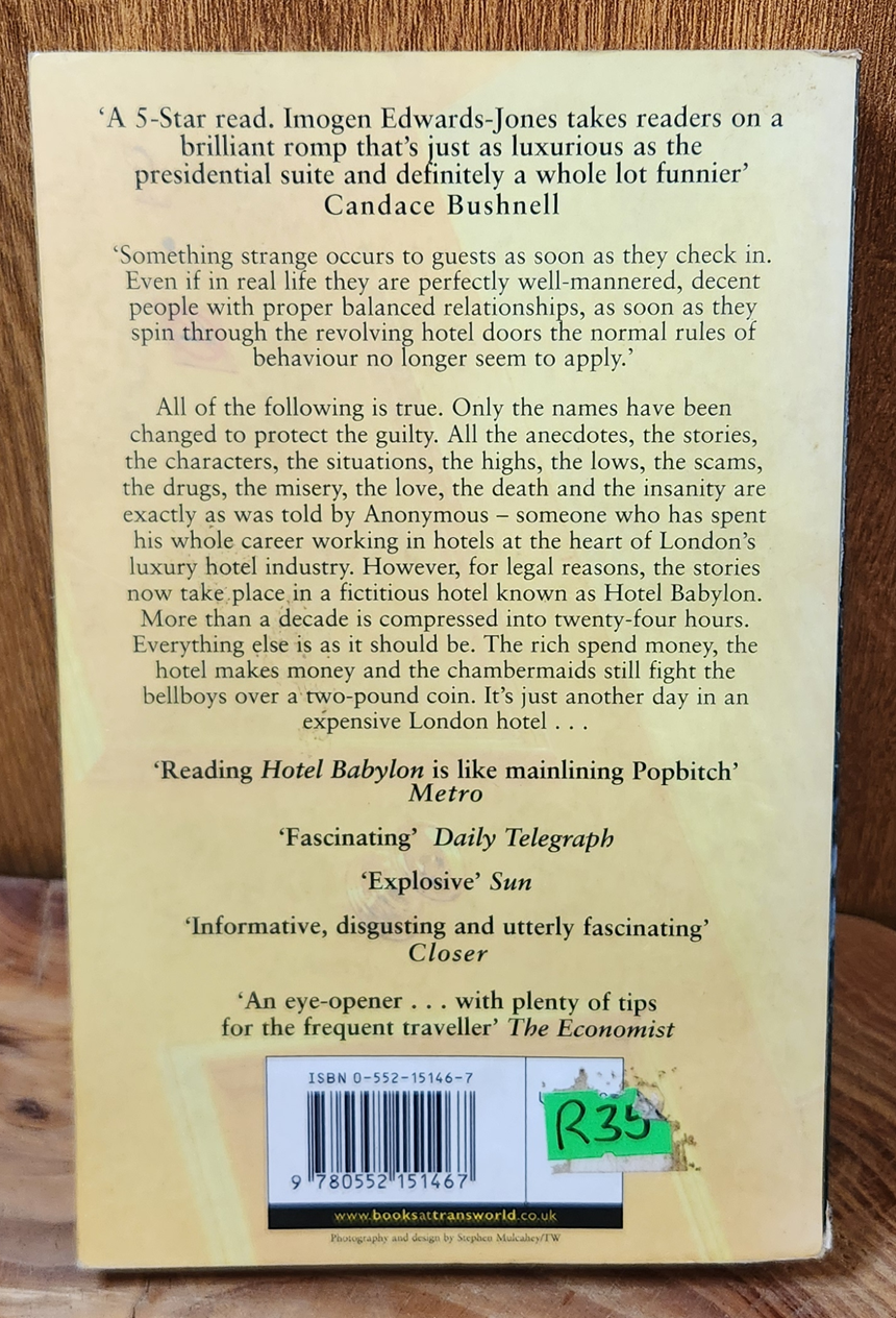 Hotel Babylon - Imogen Edwards-Jones