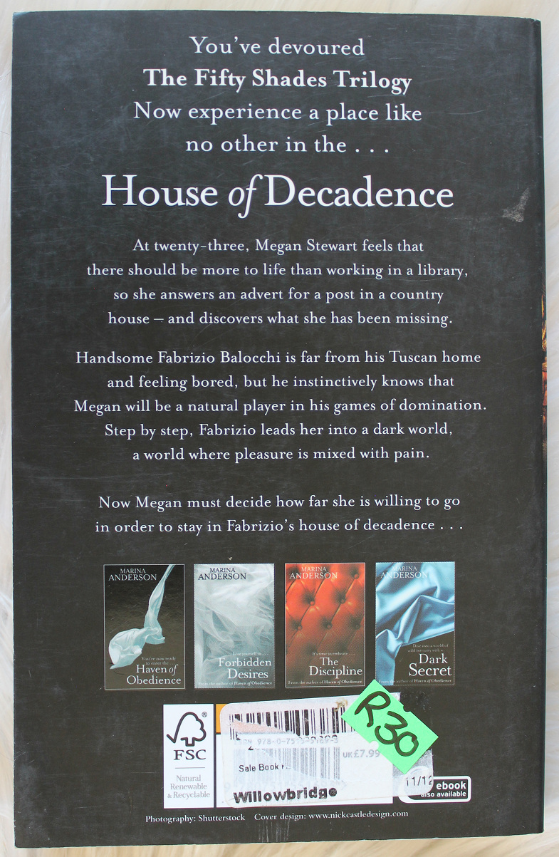 House of decadence - Marina Anderson