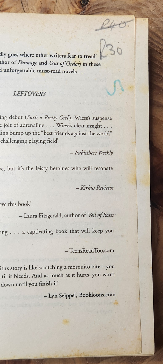 How it Ends - Laura Wiess