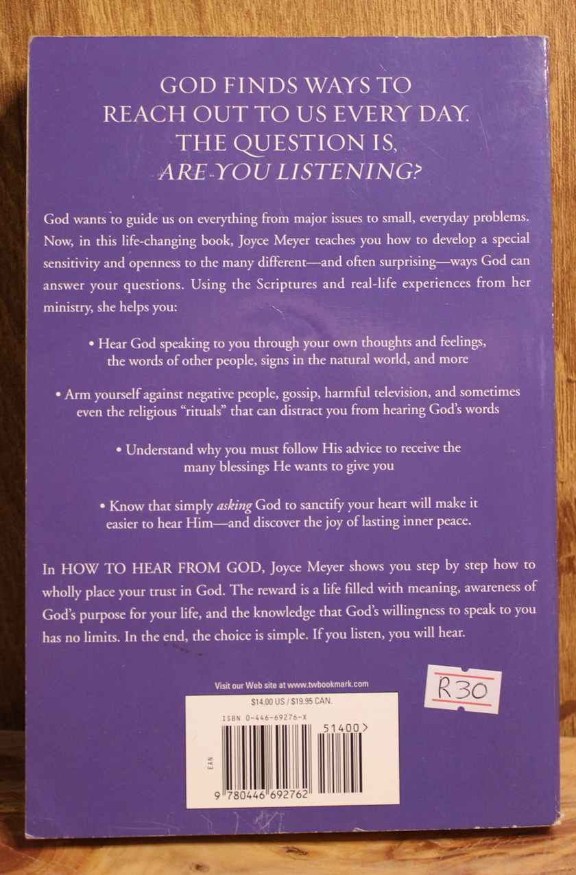 How to hear from God - Joyce Meyer