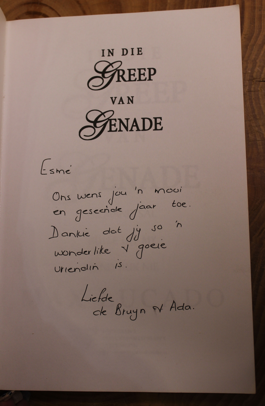 In die greep van die Genade - Max Lucado