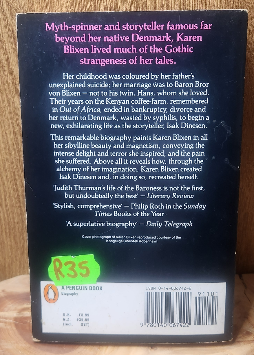 Isak Dinesen - Judith Thurman