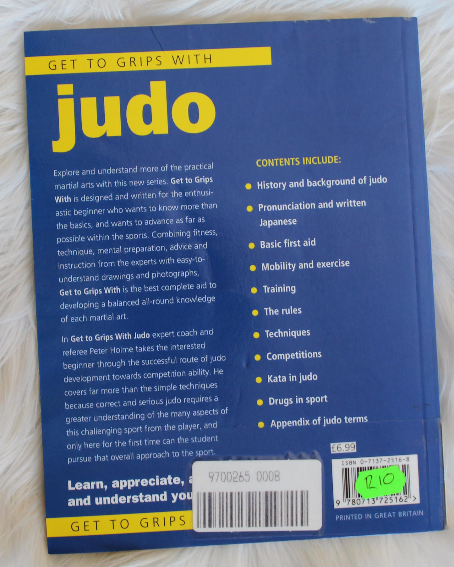 Get to grips with Judo - Peter Holme