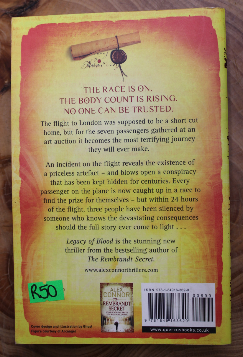 Legacy of Blood - Alex Connor