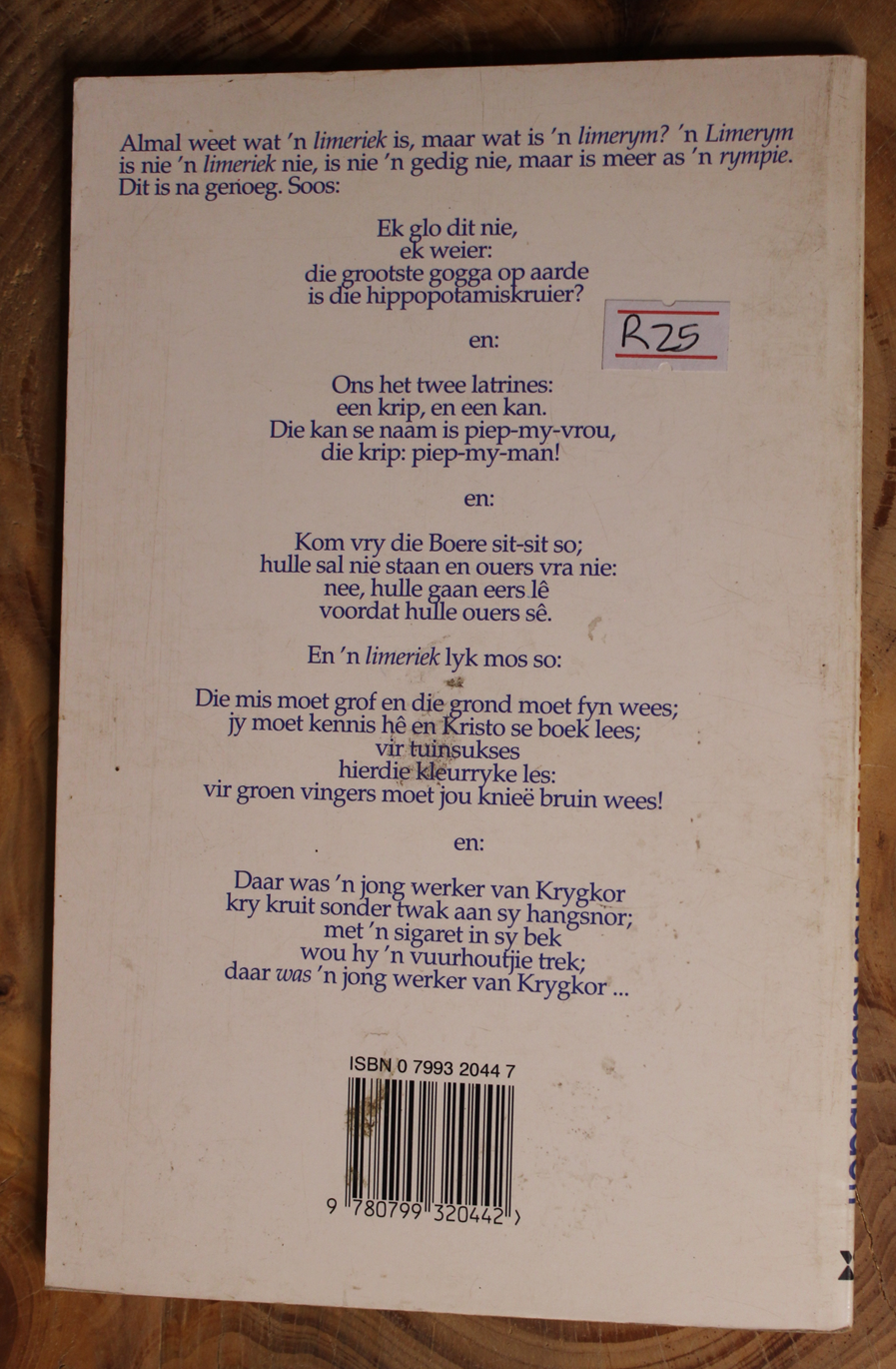 Lekkerkry met Limerieke en Limeryme - Fanus Rautenbach