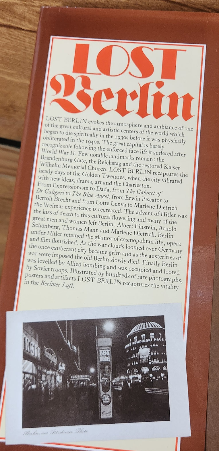 Lost Berlin - Susanne Everett