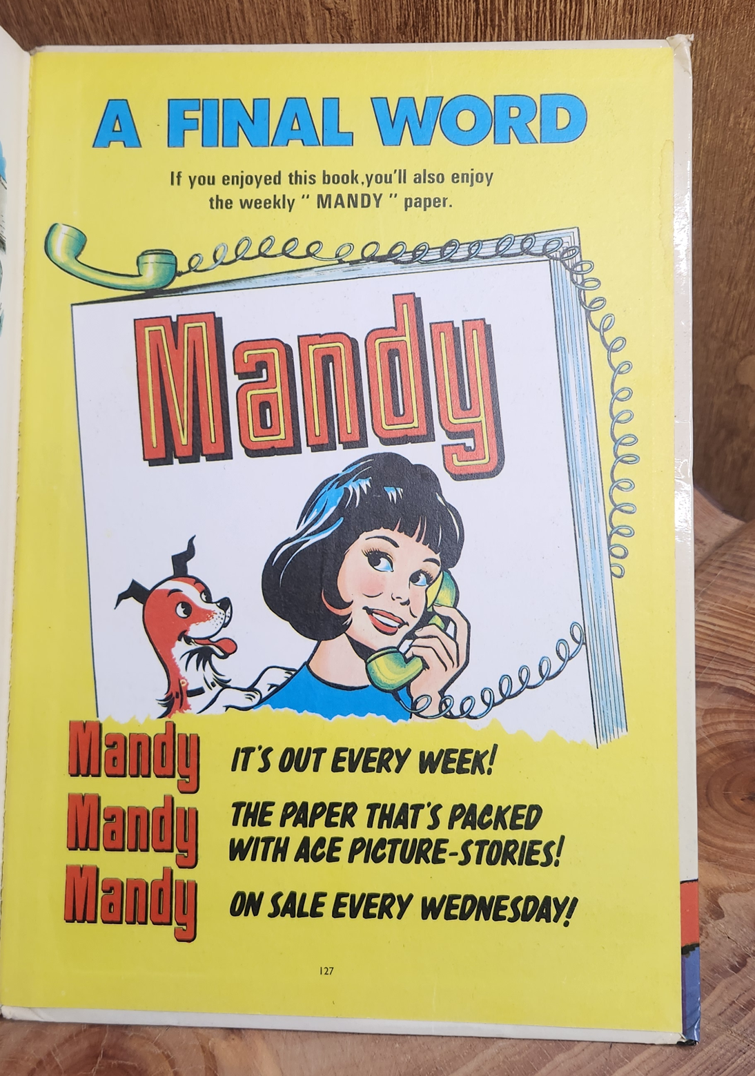 Mandy for girls 1981
