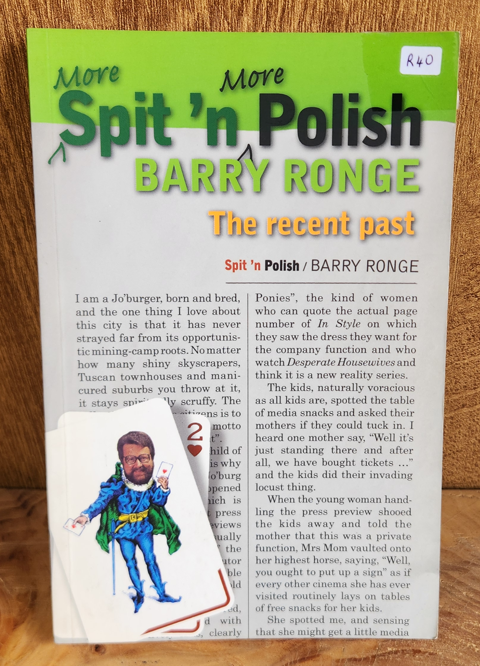 More Spit 'n More Polish - Barry Ronge