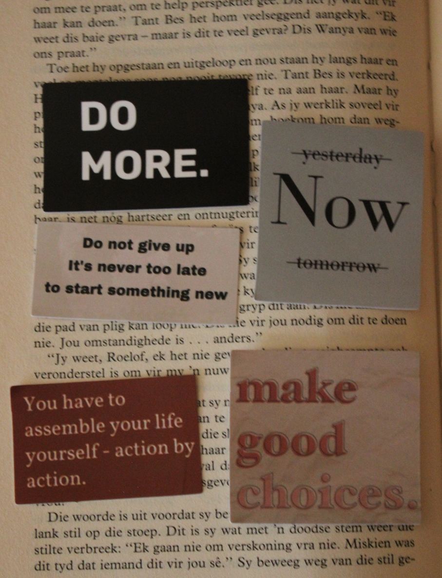 Motivational Sticker Set 1