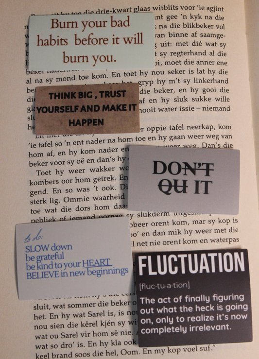 Motivational Sticker Set B