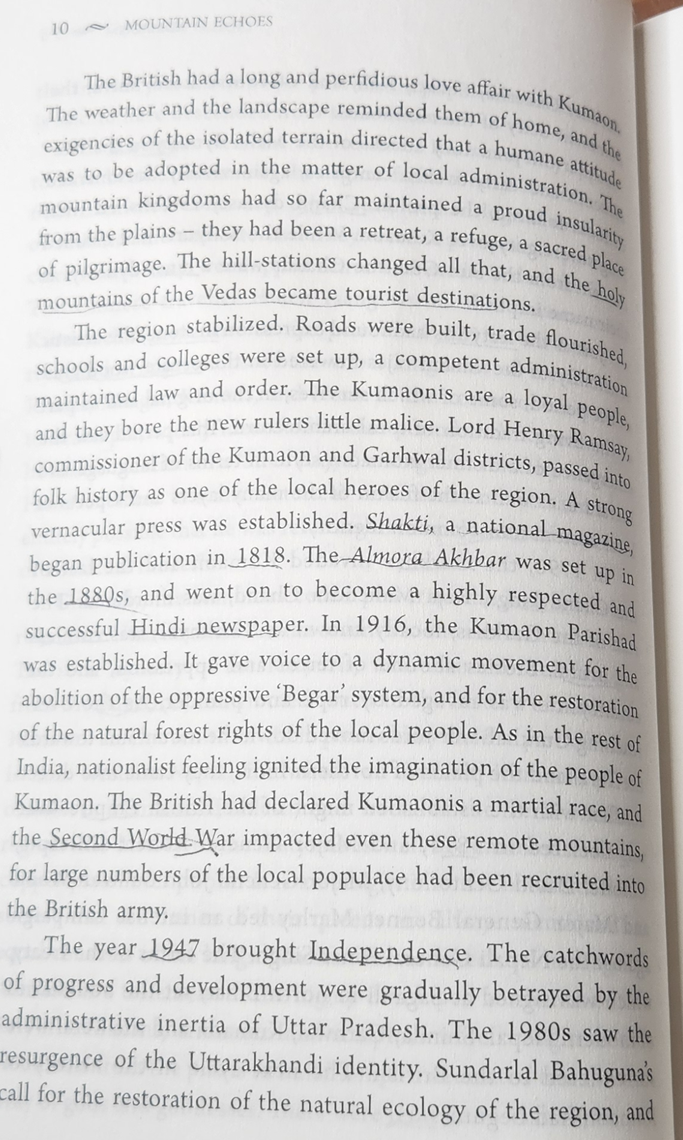 Mountain Echoes - Namita Gokhale