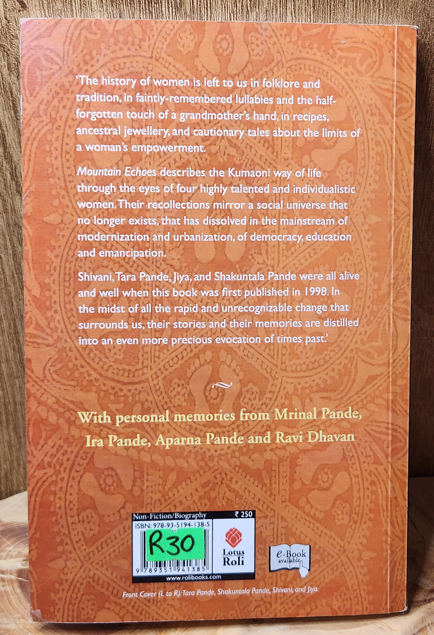 Mountain Echoes - Namita Gokhale