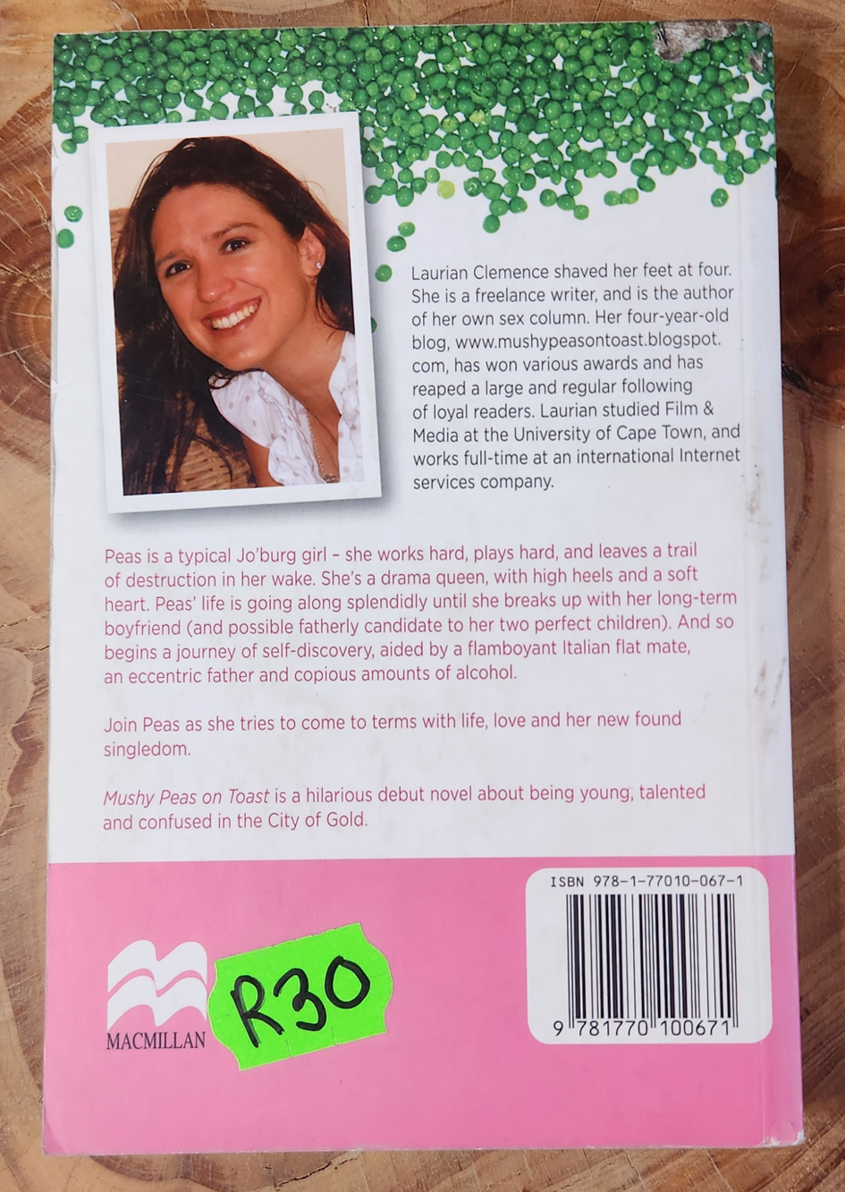 Mushy peas on toast - Laurian Clemence