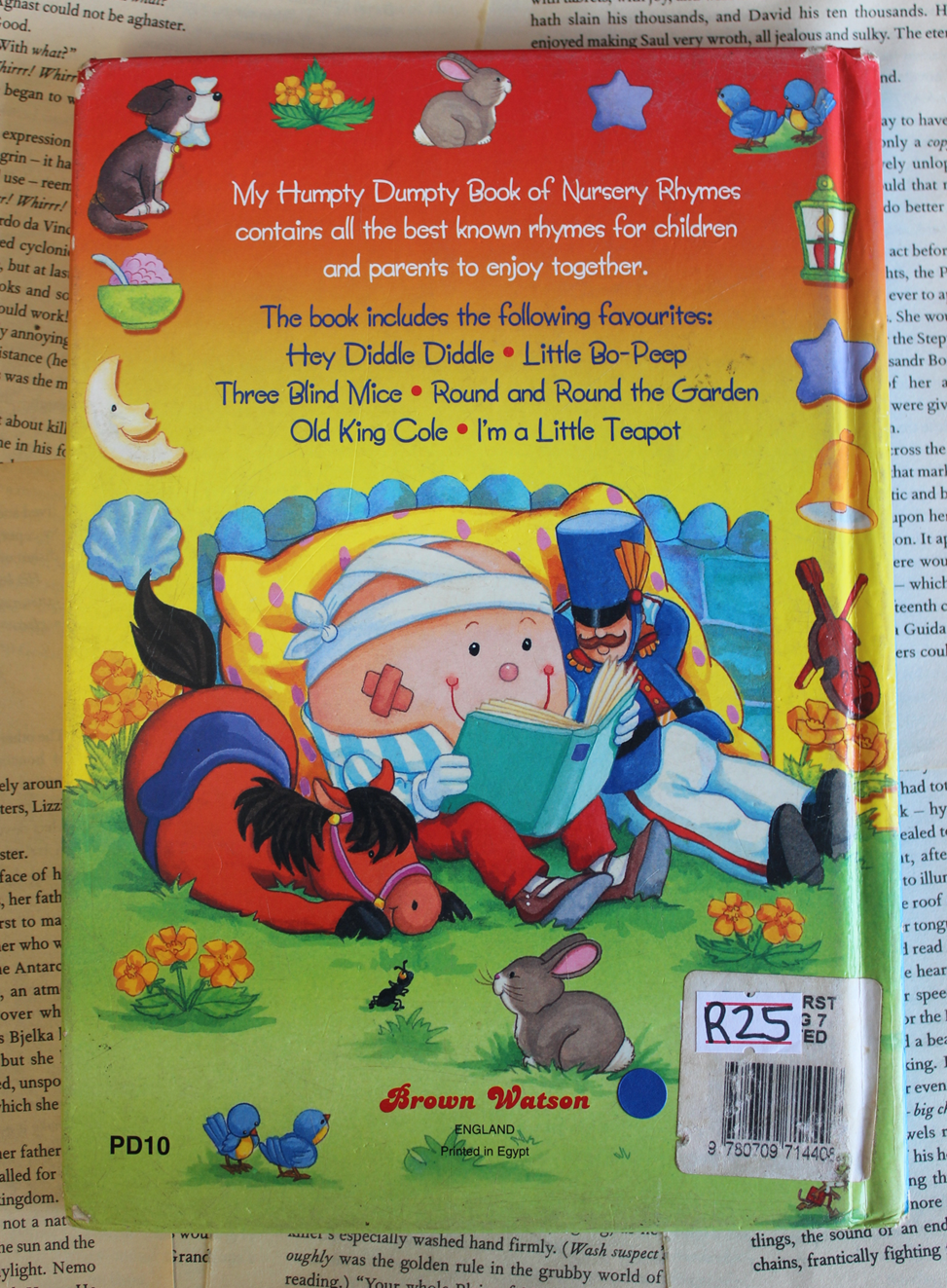 My Humpty Dumpty book Nursery Rhymes