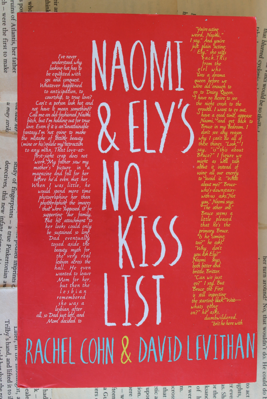 Naomi & Ely's no kiss list - Rachel Cohn & David Levithan