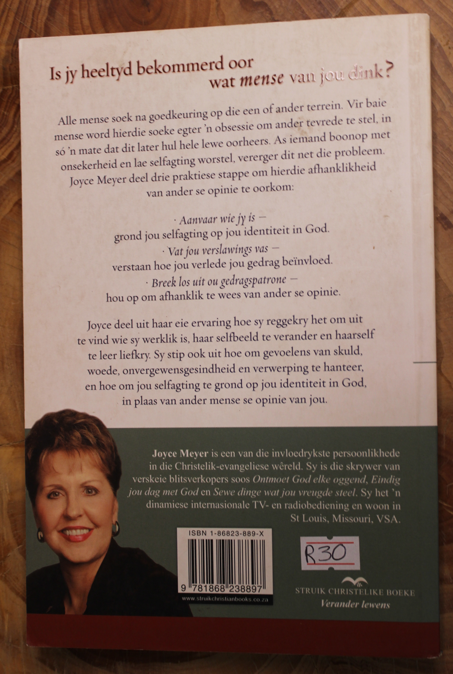 Oorwin jou behoefte om almal tevrede te stel - Joyce Meyer