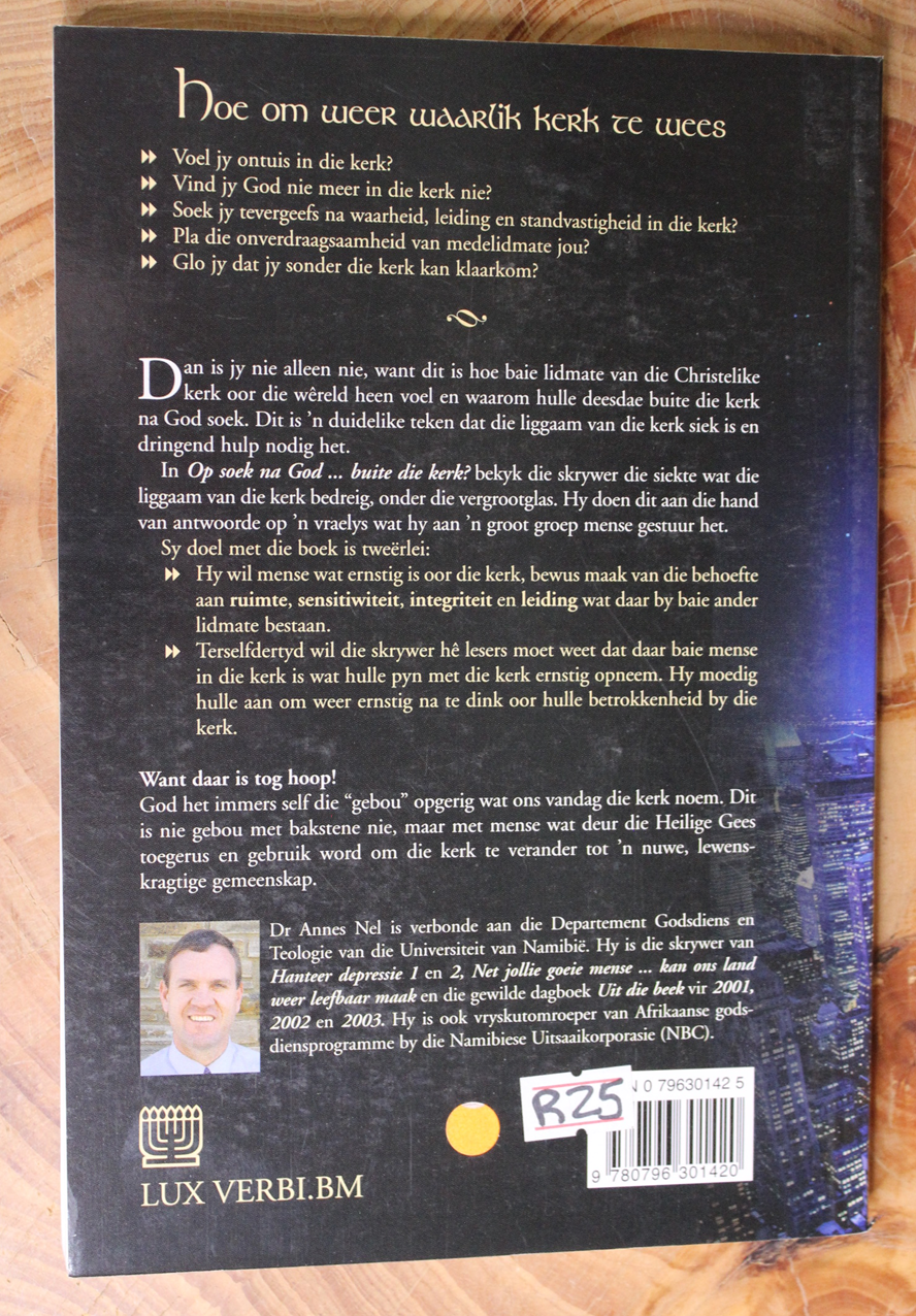 Op soek na God...buite die kerk? Annes Nel