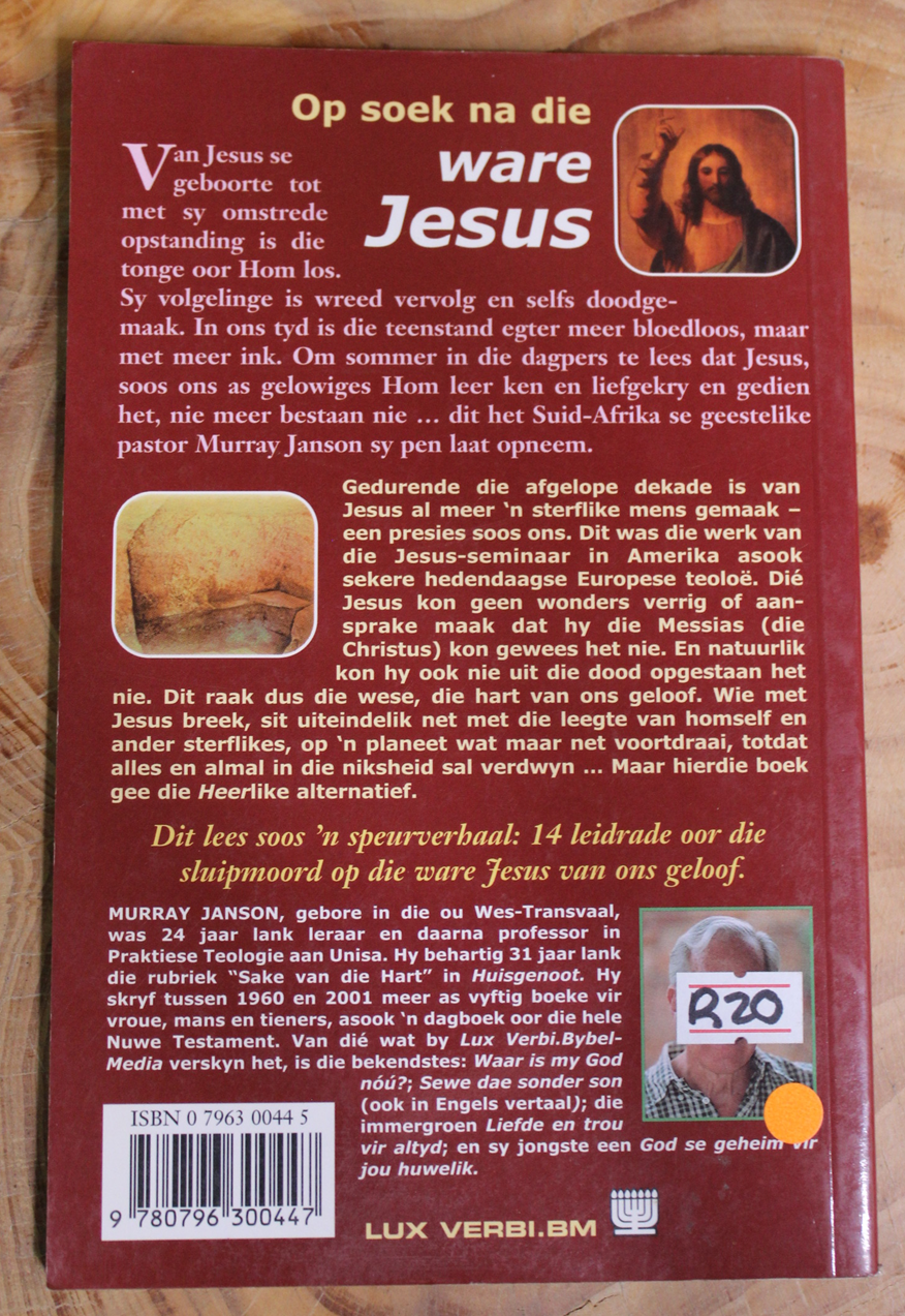 Op soek na die ware Jesus - Murray Janson