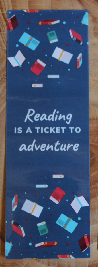 Laminated Bookmark 50