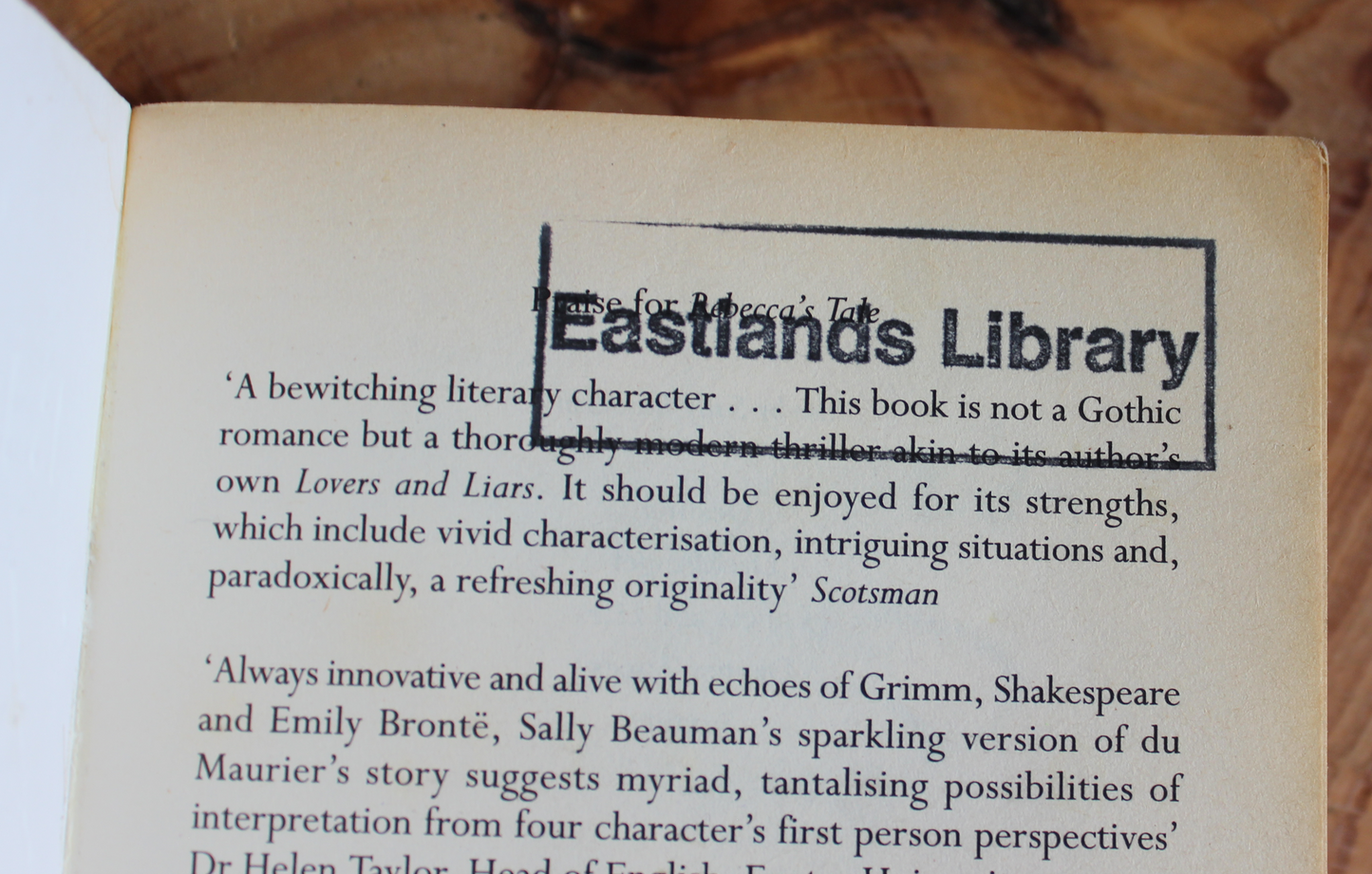 Rebecca's Tale - Sally Beauman