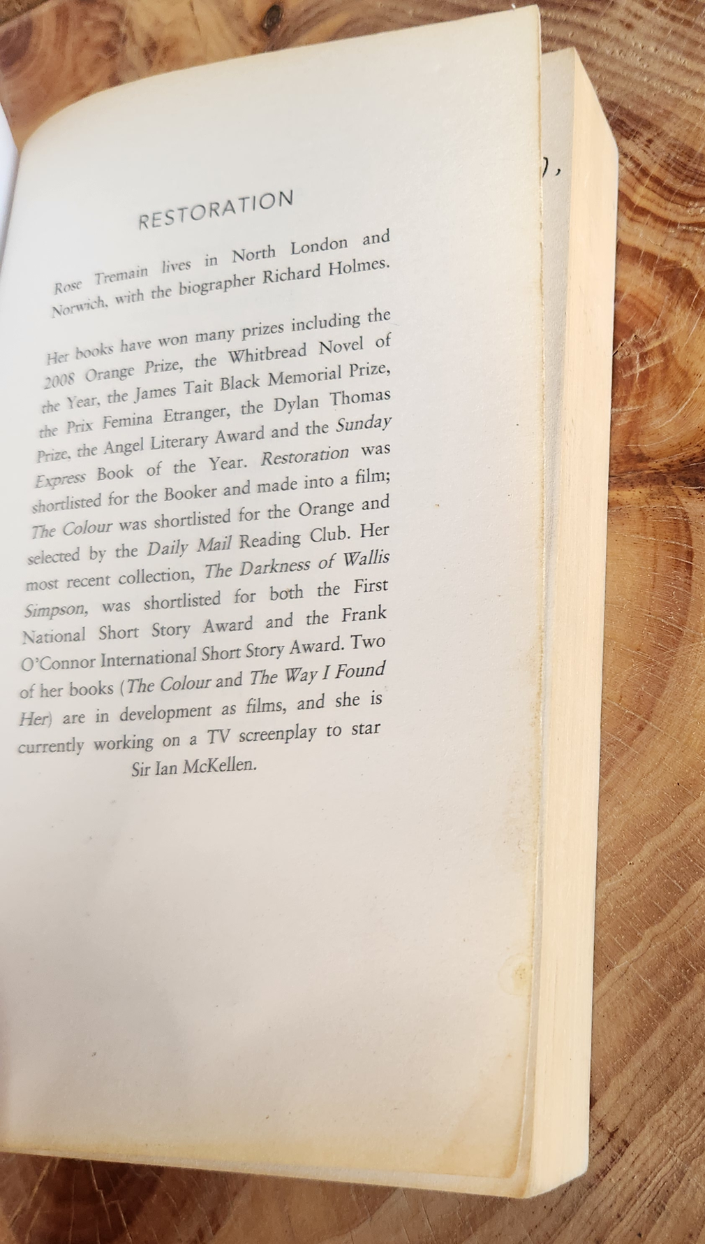 Restoration - Rose Tremain