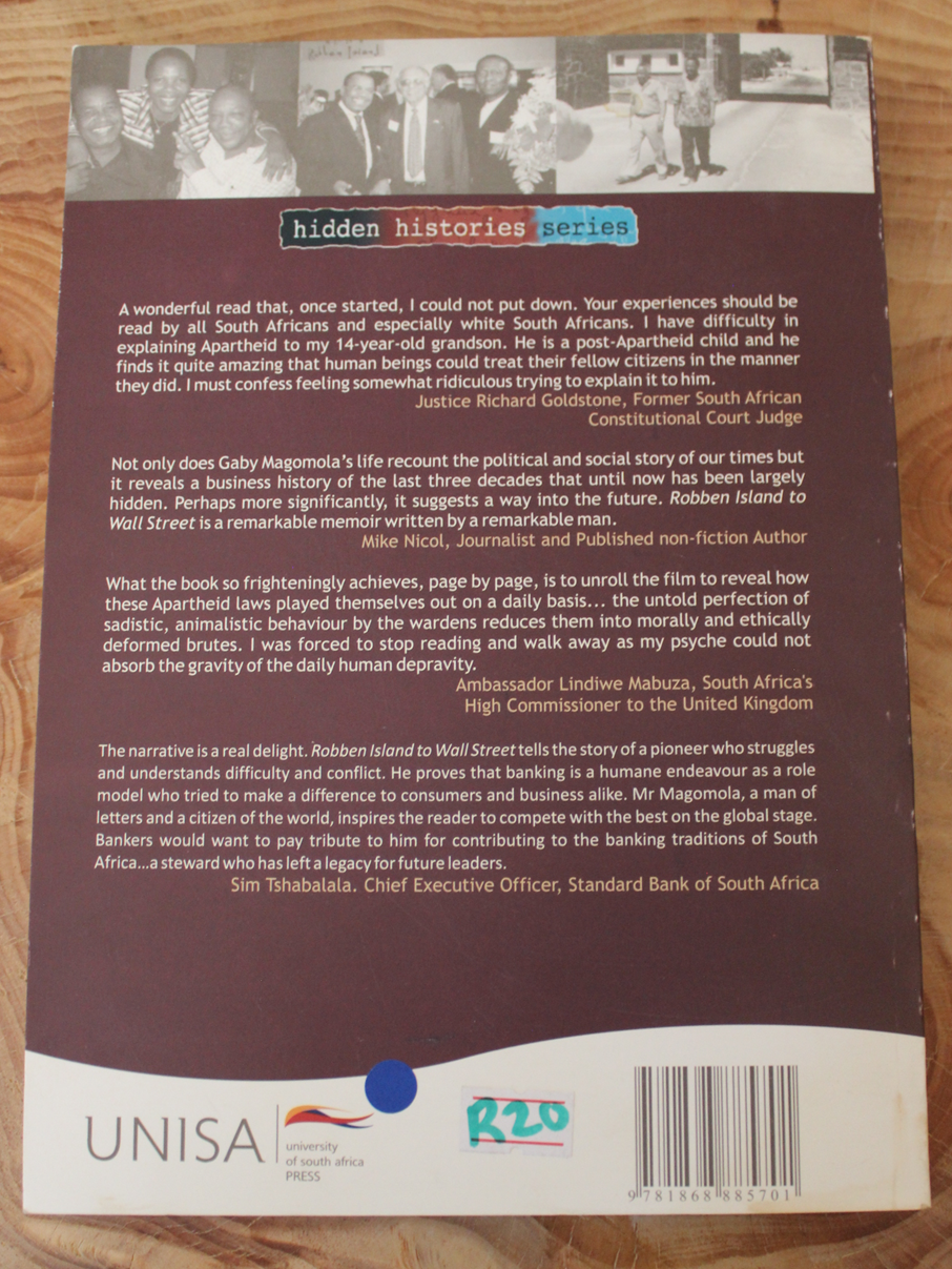 Robben Island to Wall Street - Gaby Magomola