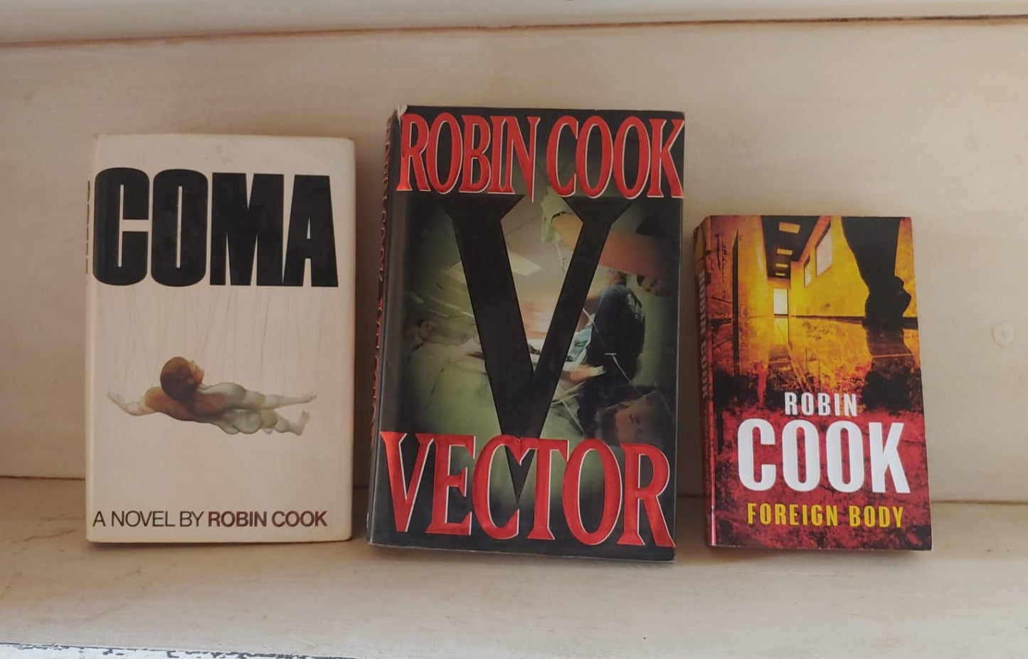 3 Robin Cook books