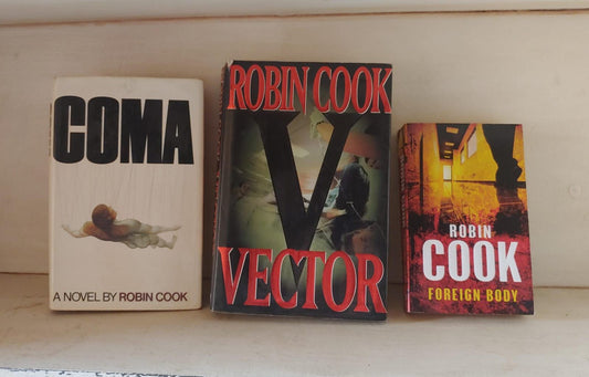 3 Robin Cook books