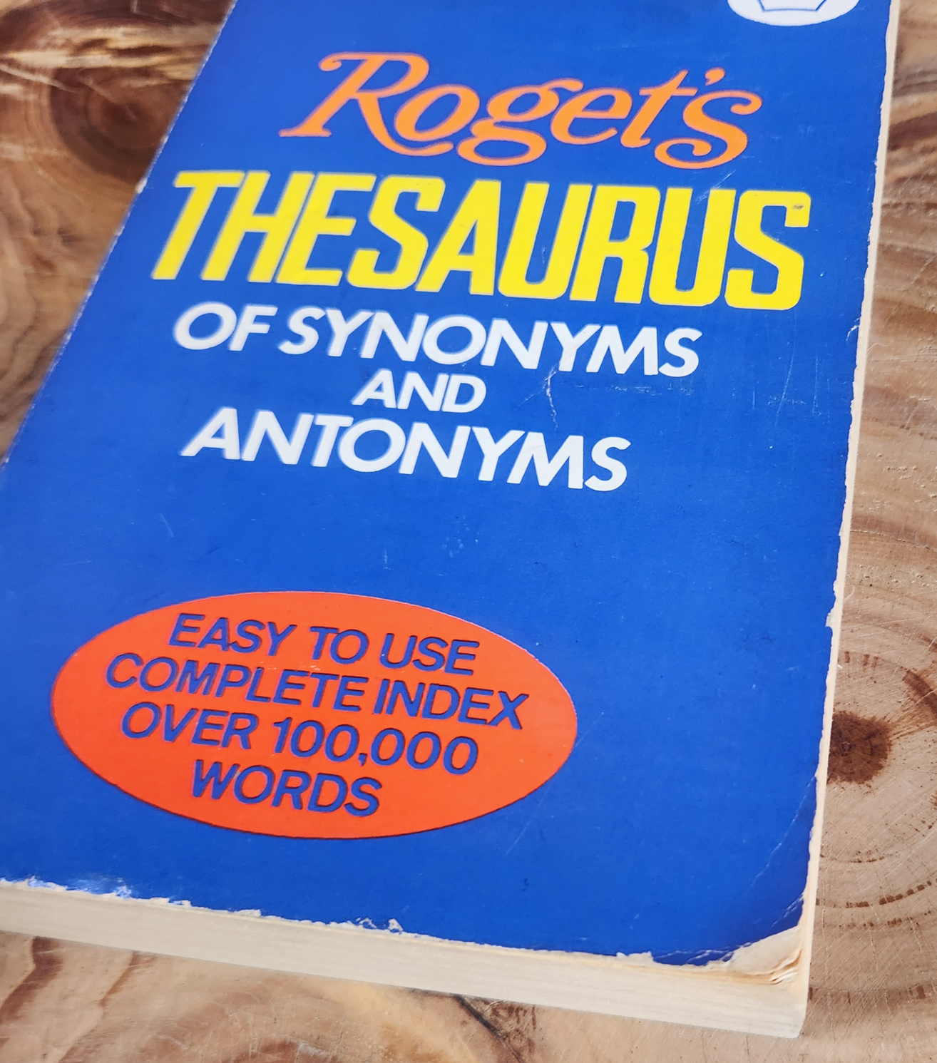 Roget's Thesaurus of Synonyms and Antonyms