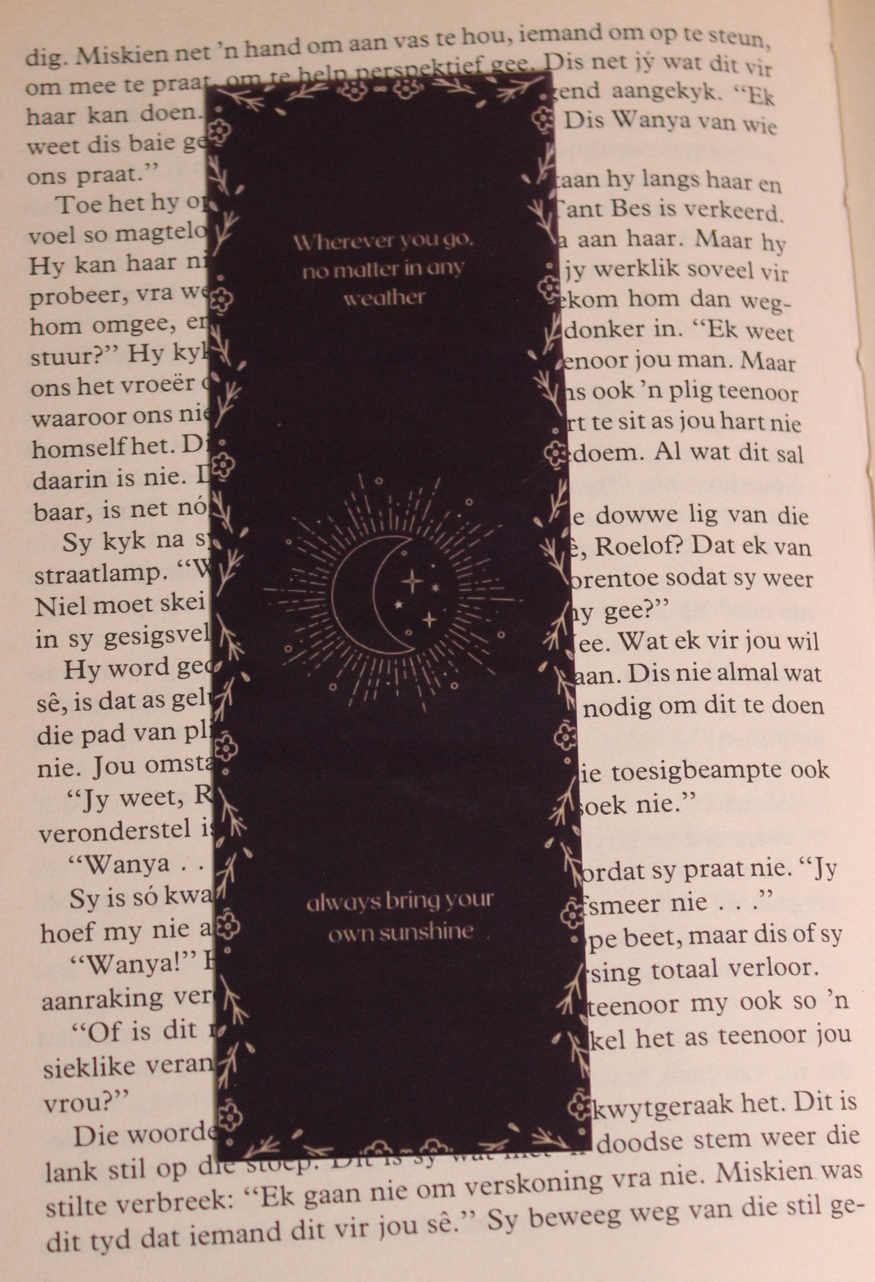 Laminated bookmark 41