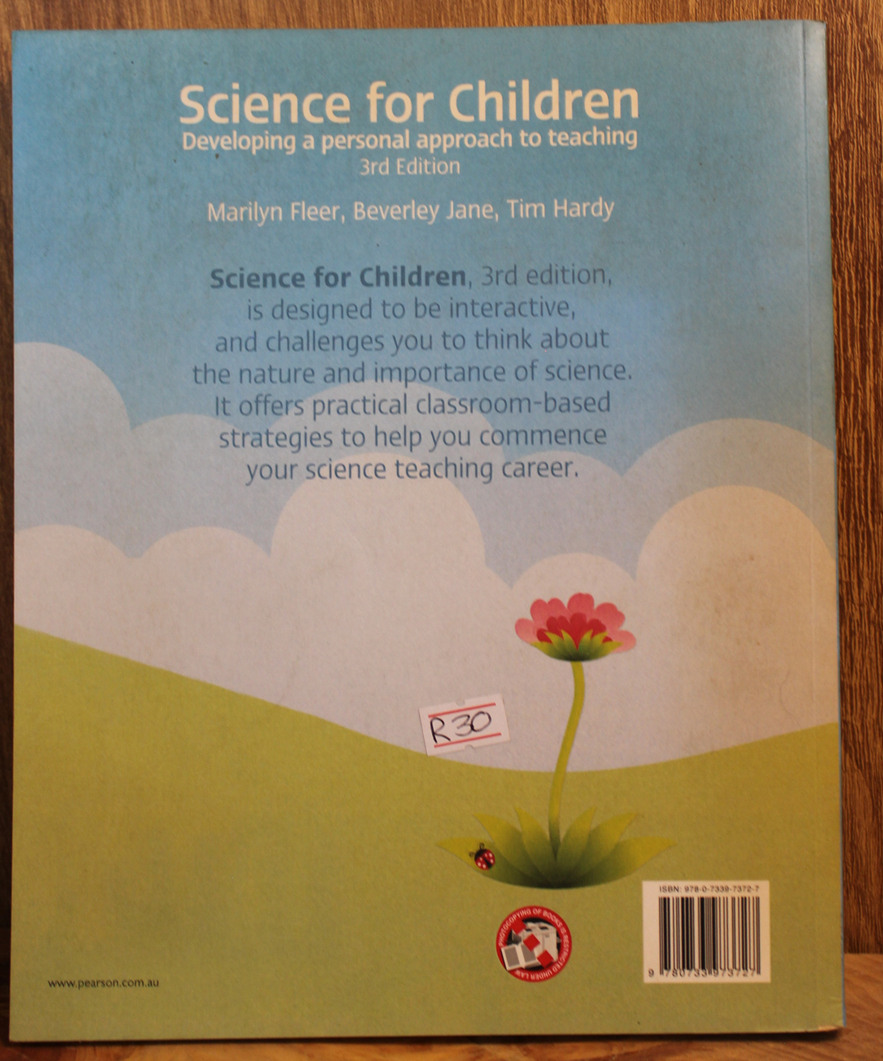 Science for children - Marilyn Fleer, Beverley Jane, Tim Hardy