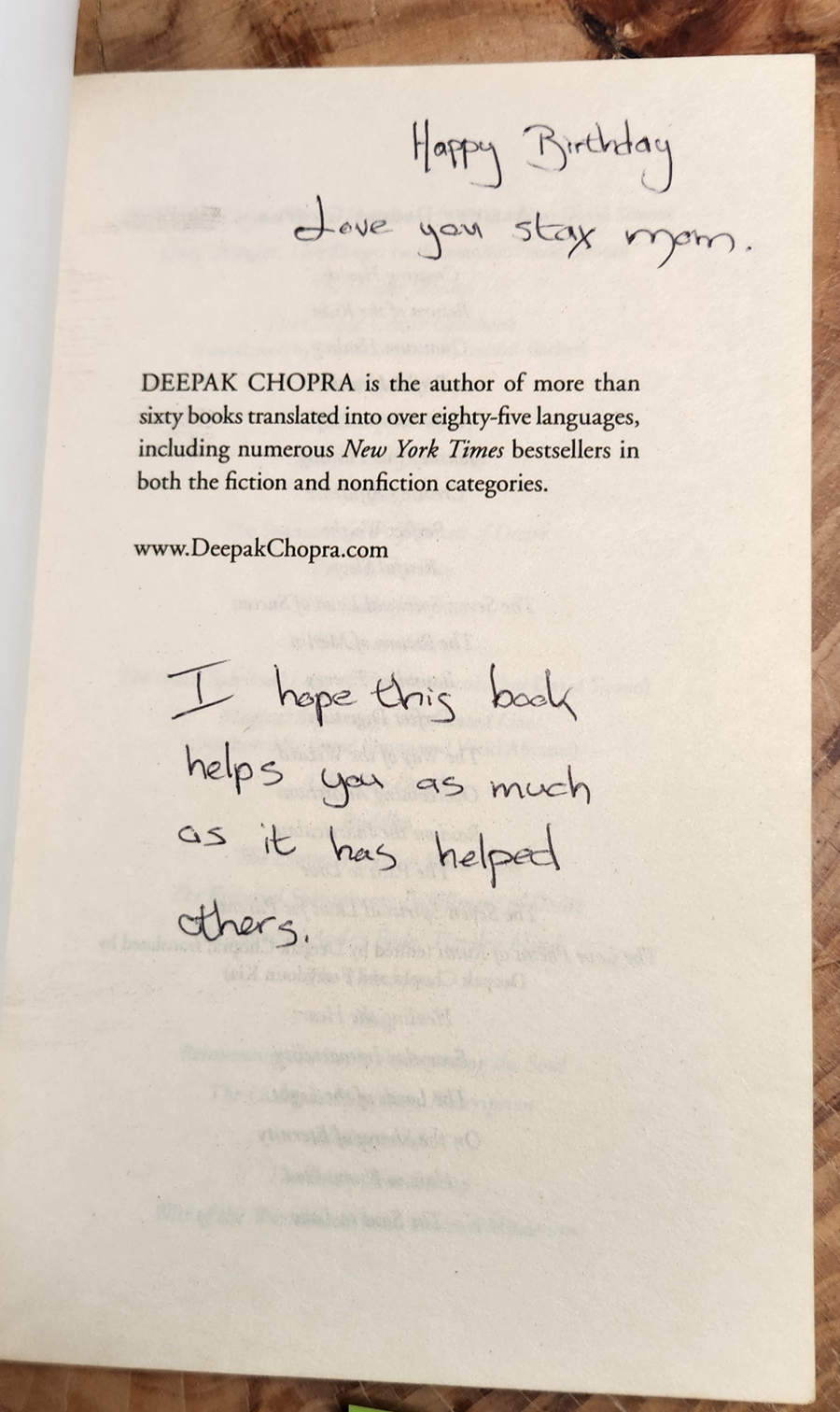 Self Power - Deepak Chopra