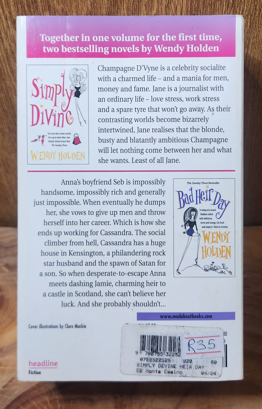 Simply Divine, Bad Heir Day - Wendy Holden